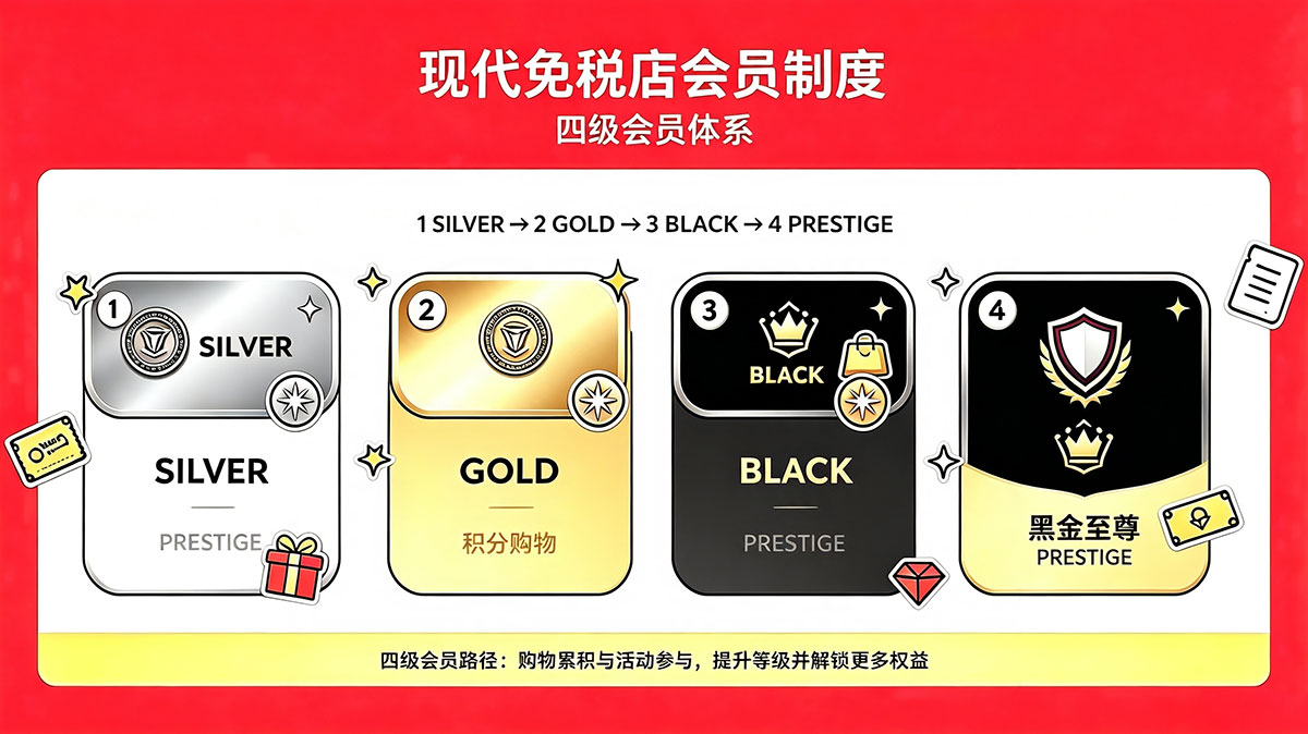 现代免税店会员等级制度