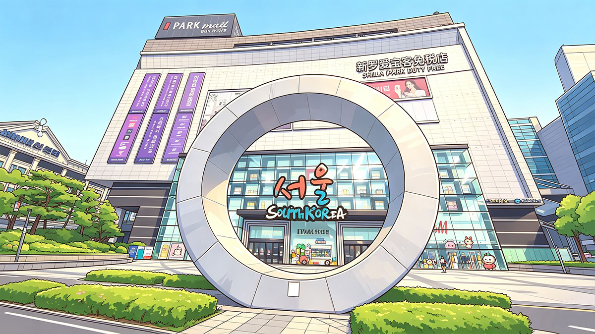 韩国新罗爱宝客免税店地址和交通路线